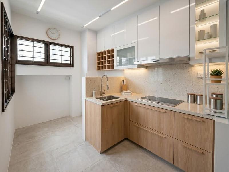 307A Anchorvale Road, 307A Anchorvale Road, Hougang / Punggol / Sengkang, 3 Bedrooms, 1,184 sqft, HDB Flat For Sale, by Tasso Chan, 500194946 - Kitchen (Artist Impression) - PropertyGuru.com.sg