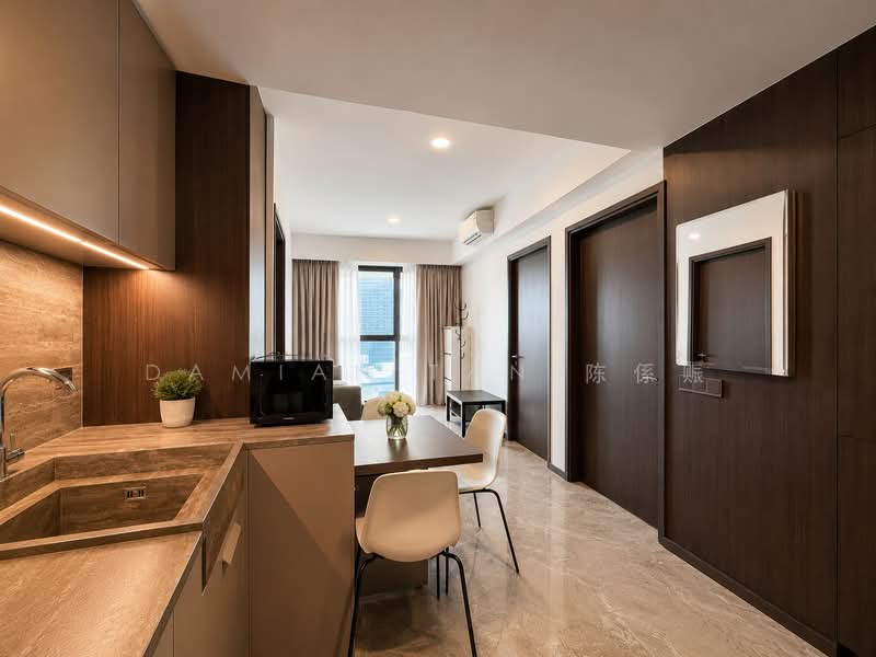 One Pearl Bank, 1 Pearl Bank, 2 Bedrooms, 743 sqft, Condominium For Rent, by Damian Tan 陈係赈, 500194969 - Kitchen - PropertyGuru.com.sg
