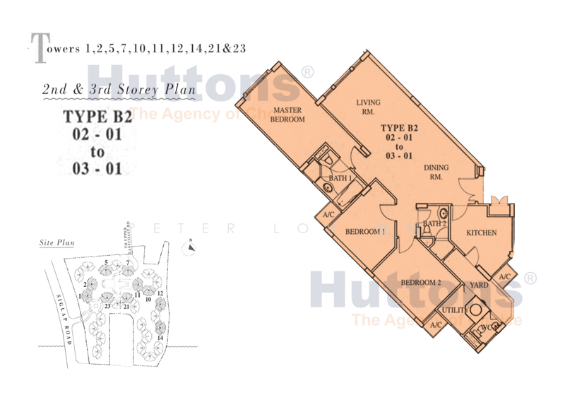 Villa Marina, 21 Jalan Sempadan, 3 Bedrooms, 1,249 sqft, Condominium For Sale, by Peter Loh 彼得, 500194971 - PropertyGuru.com.sg