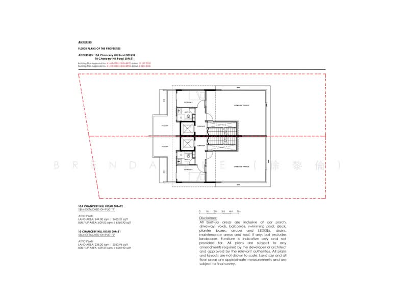 Developer Appointed : Chancery Hill Collection Brand New Freehold, Chancery Hill Road, Dyson Road, Bukit Tunggal, 5 Bedrooms, 6,561 sqft, Semi-Detached House For Sale, by Brenda Zee (徐黎倫), 500194972 - PropertyGuru.com.sg