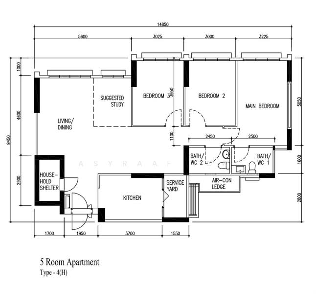 511A Yishun Street 51, 511A Yishun Street 51, 3 Bedrooms, 1,216 sqft, HDB Flat For Sale, by Asyraaf TCR, 500194987 - PropertyGuru.com.sg