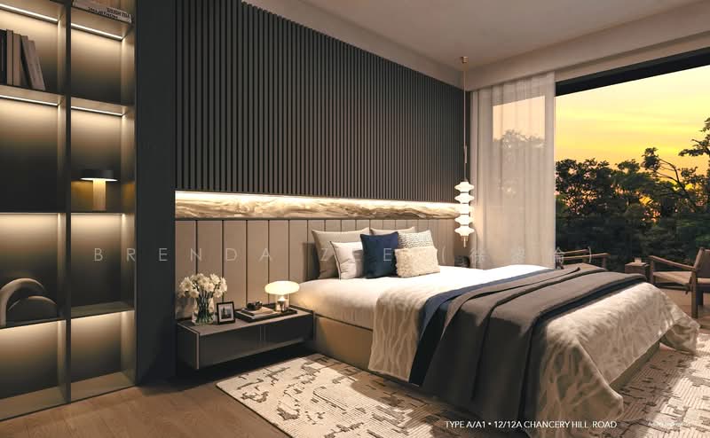 Developer Appointed : Chancery Hill Collection Brand New Freehold, Chancery Hill Road, Dyson Road, Bukit Tunggal, Newton / Novena, 5 Bedrooms, 7,493 sqft, Semi-Detached House For Sale, by Brenda Zee (徐黎倫), 500195013 - Master Bedroom - PropertyGuru.com.sg