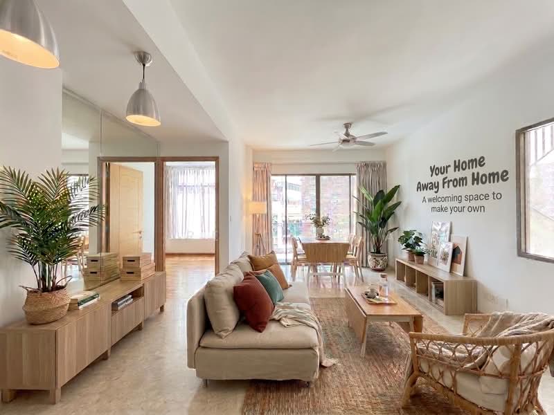 The Carpmaelina, 48 Carpmael Road, 3 Bedrooms, 1,841 sqft, Condominium For Rent, by Eirene Phua, 500195016 - Virtual Staging: Ikea furnishings - PropertyGuru.com.sg