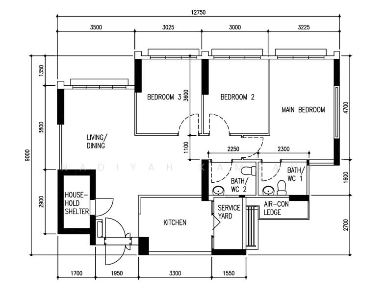 512B Yishun Street 51, 512B Yishun Street 51, 3 Bedrooms, 1,001 sqft, HDB Flat For Sale, by Nadiyah Kamsani, 500195039 - PropertyGuru.com.sg