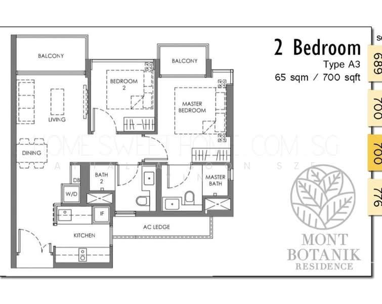 Mont Botanik Residence, 1 Jalan Remaja, 2 Bedrooms, 700 sqft, Condominium For Sale, by Athalia Soon Sze Yin, 500195068 - PropertyGuru.com.sg