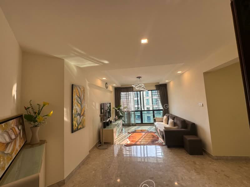 Simei Green Condominium, 1 Simei Street 4, 4 Bedrooms, 1,356 sqft, Condominium For Sale, by Alex Hang, 500195098 - Living Room - PropertyGuru.com.sg