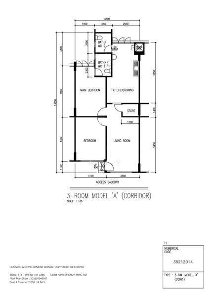 615 Yishun Ring Road, 615 Yishun Ring Road, Sembawang / Yishun, 2 Bedrooms, 786 sqft, HDB Flat For Sale, by Amy Zeng 房姐姐, 500195104 - PropertyGuru.com.sg
