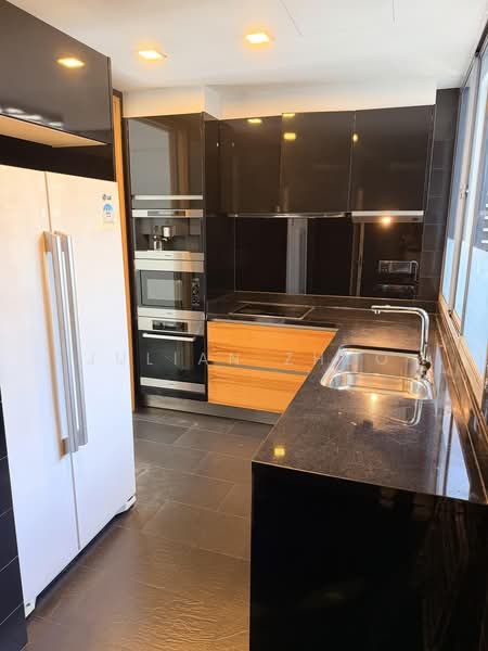 Helios Residences, 15 Cairnhill Circle, 2 Bedrooms, 1,281 sqft, Condominium For Rent, by Julian Zhuo, 500195118 - Kitchen - PropertyGuru.com.sg