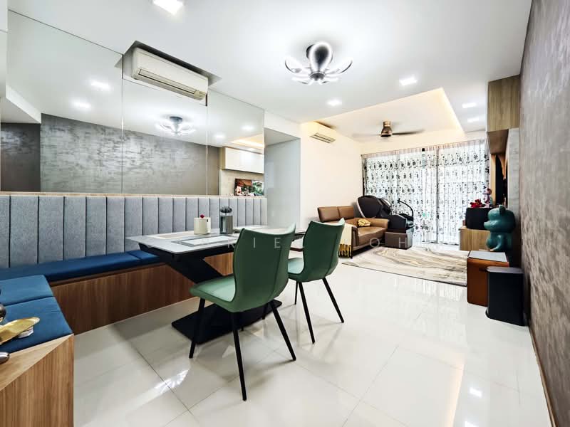 The Topiary, 13 Fernvale Lane, 3 Bedrooms, 1,087 sqft, Executive Condominium For Sale, by Gabriel Koh, 500195121 - Living Room - PropertyGuru.com.sg