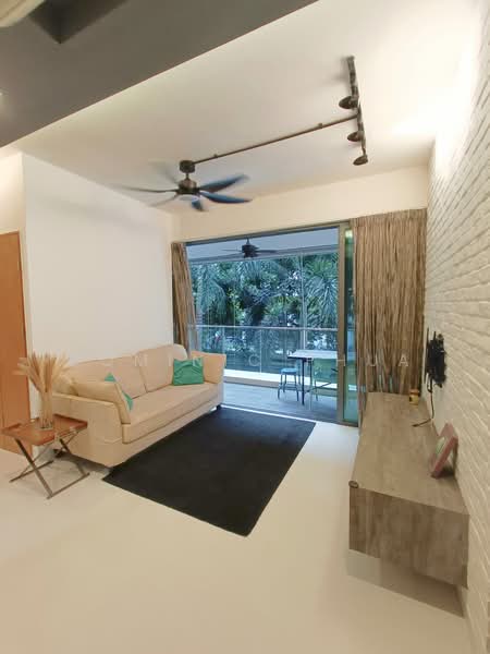 Hedges Park Condominium, 73 Flora Drive, 2 Bedrooms, 764 sqft, Condominium For Rent, by Dominic Phua, 500195147 - Living Room - PropertyGuru.com.sg