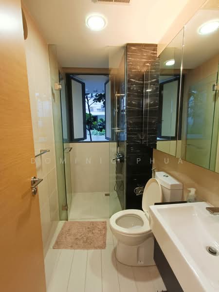 Hedges Park Condominium, 73 Flora Drive, 2 Bedrooms, 764 sqft, Condominium For Rent, by Dominic Phua, 500195147 - Bathroom - PropertyGuru.com.sg