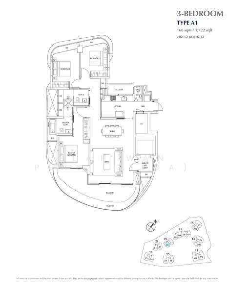 Cape Royale, 23 Cove Way, 3 Bedrooms, 1,722 sqft, Condominium For Sale, by Seah Wan Peng (Gilda), 500195177 - A1 - PropertyGuru.com.sg