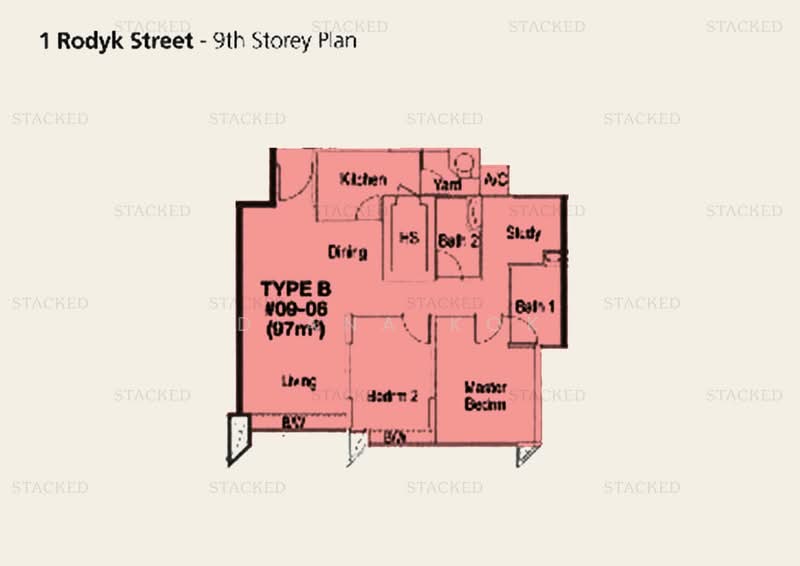 Watermark Robertson Quay, 3 Rodyk Street, 3 Bedrooms, 1,034 sqft, Apartment For Rent, by Diana Kok, 500195216 - PropertyGuru.com.sg