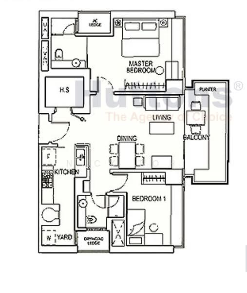 Regency Suites, 36 Kim Tian Road, 2 Bedrooms, 980 sqft, Condominium For Sale, by Nick Toh, 500195218 - PropertyGuru.com.sg