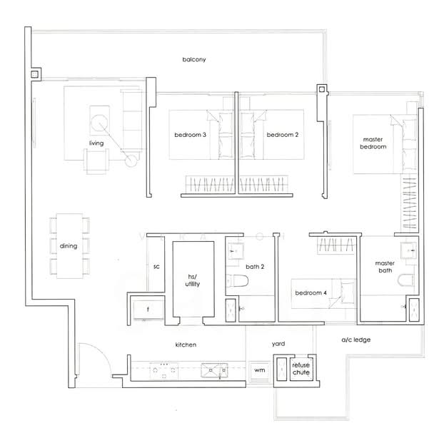Heron Bay, Upper Serangoon View, 4 Bedrooms, 1,281 sqft, Executive Condominium For Sale, by Vera Loh, 500195251 - PropertyGuru.com.sg