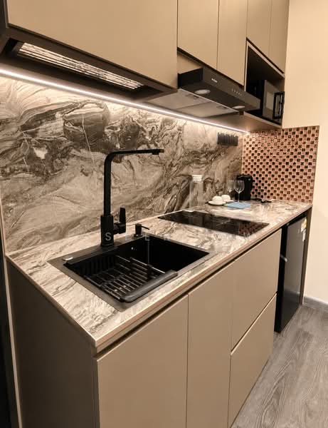 Upper Serangoon Road, , Studio, 129 sqft, Apartment For Rent, by Jasper How, 500195261 - Kitchen - PropertyGuru.com.sg