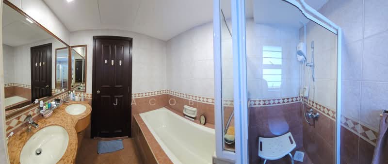 Villa Verde, Verde Grove, 5 Bedrooms, 3,000 sqft, Terraced House For Sale, by Jacob Tan, 500195305 - Bathroom - PropertyGuru.com.sg