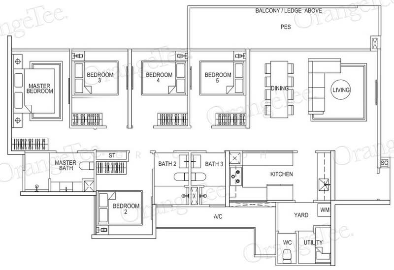 SkyPark Residences, Sembawang Drive, 5 Bedrooms, 1,658 sqft, Executive Condominium For Sale, by Grace Loh, 500195319 - PropertyGuru.com.sg