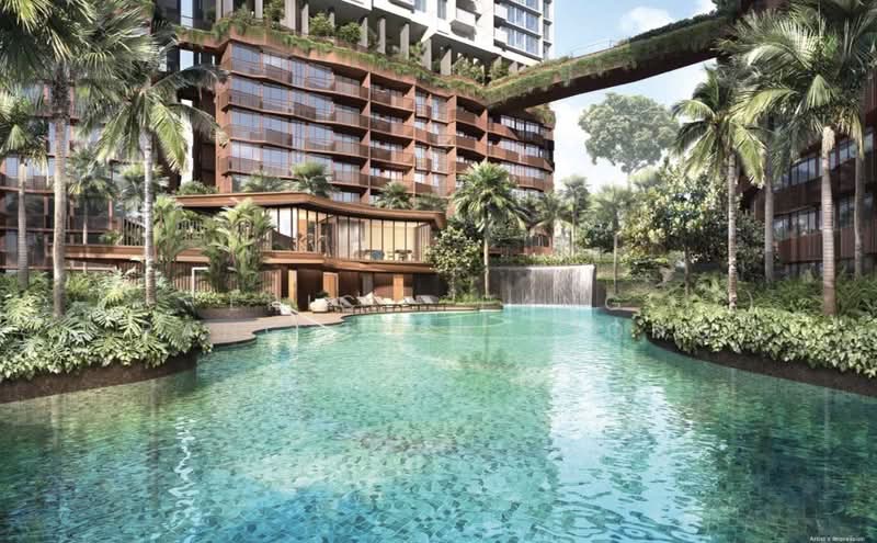 Lentor Hills Residences, 35 Lentor Hills Road, 1 Bedroom, 484 sqft, Condominium For Sale, by ( Eric Pang ) Pang Teck Siong, 500195444 - Pool - PropertyGuru.com.sg