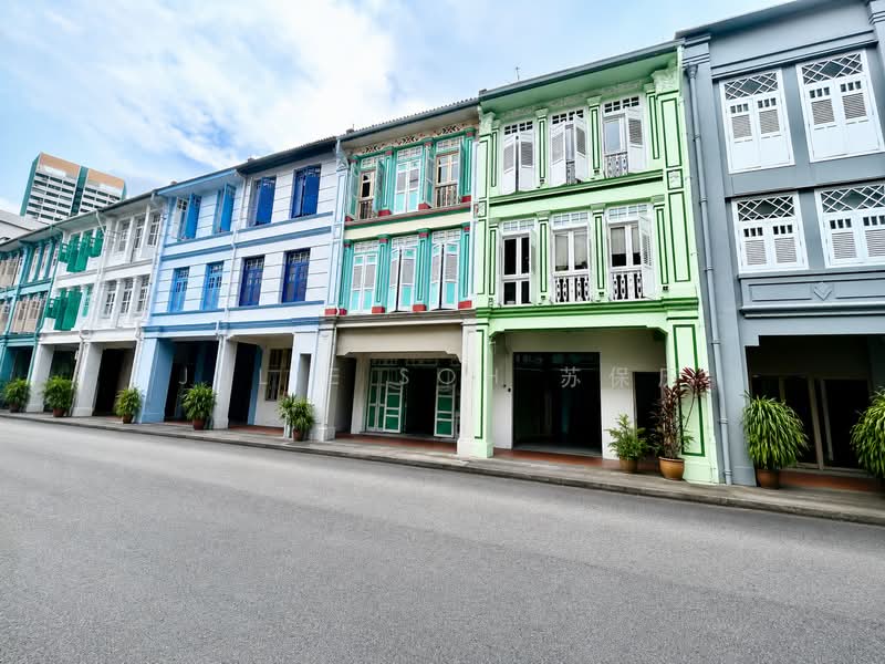 F&B Approved Commercial Conservation Shophouse, , 4,000 sqft, Shop / Shophouse For Sale, by Julie Soh 苏保历, 500195482 - Exterior - CommercialGuru.com.sg