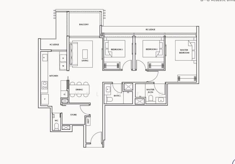 MEYER BLUE, 83 Meyer Road, 3 Bedrooms, 1,141 sqft, Condominium For Sale, by Evelyn Foo, 500195489 - PropertyGuru.com.sg