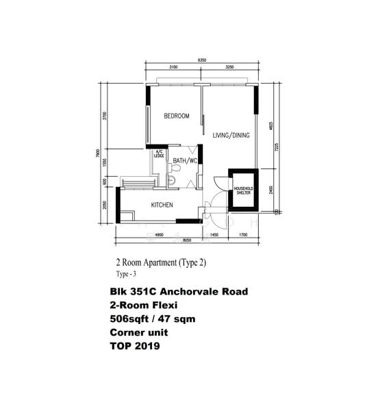 351C Anchorvale Road, 351C Anchorvale Road, 1 Bedroom, 506 sqft, HDB Flat For Sale, by J.A. Goh 吴永益, 500195496 - PropertyGuru.com.sg