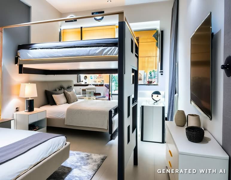 Rio Vista, 32 Upper Serangoon View, 3 Bedrooms, 1,249 sqft, Condominium For Sale, by David Yong, 500195503 - Bedroom - PropertyGuru.com.sg