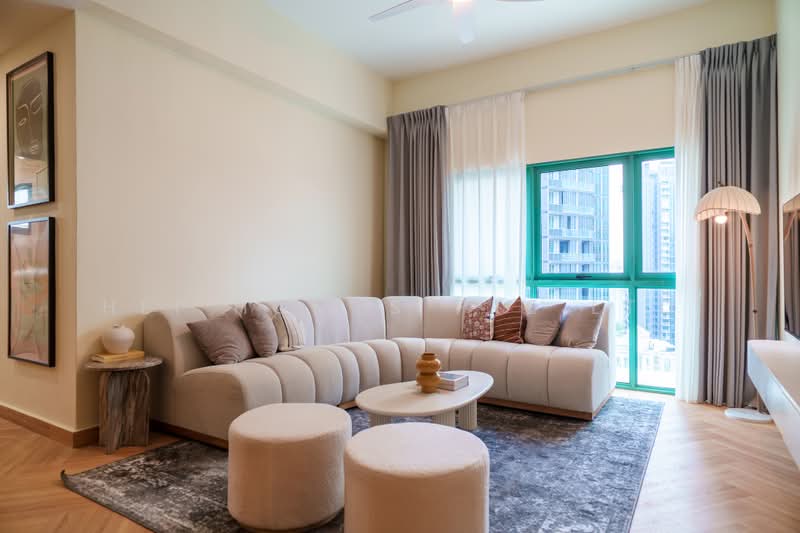 Oleanas Residences, 42 Kim Yam Road, Room Rental, 200 sqft, Condominium For Rent, by Hei Homes, 500195531 - Living Room - PropertyGuru.com.sg