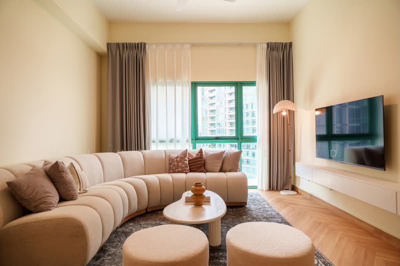 Oleanas Residences, 42 Kim Yam Road, Room Rental, 200 sqft, Condominium For Rent, by Hei Homes, 500195531 - Living Room - PropertyGuru.com.sg
