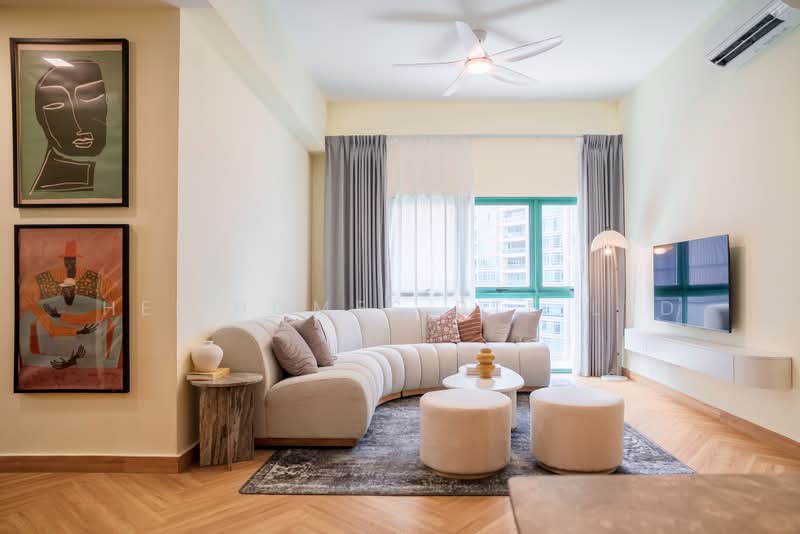 Oleanas Residences, 42 Kim Yam Road, Room Rental, 200 sqft, Condominium For Rent, by Hei Homes, 500195531 - Living Room - PropertyGuru.com.sg