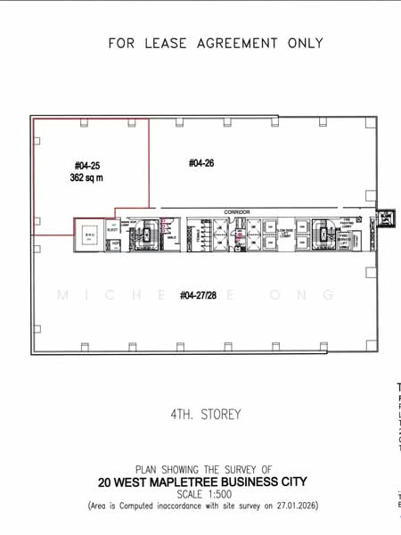 Mapletree Business City, 20 Pasir Panjang Road, 3,897 sqft, Business / Science Park For Rent, by Michelle Ong, 500195542 - CommercialGuru.com.sg