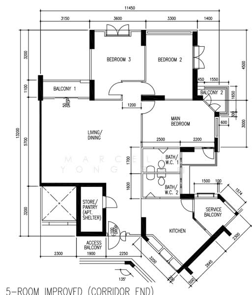 132 Rivervale Street, 132 Rivervale Street, 3 Bedrooms, 1,313 sqft, HDB Flat For Sale, by Marcella Yong 杨惠晴, 500195548 - PropertyGuru.com.sg