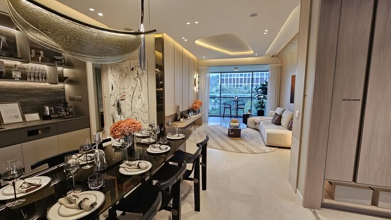 Union Square Residences, 28 Havelock Road,, 4 Bedrooms, 1,518 sqft, Condominium For Sale, by Ann Yu 尤秀缘, 500195567 - Dining Room - PropertyGuru.com.sg