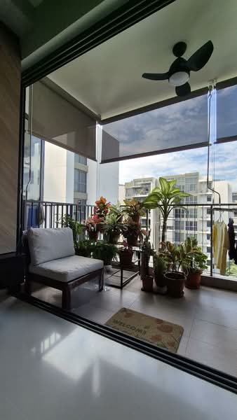 North Park Residences, 15 Yishun Central 1, 3 Bedrooms, 872 sqft, Condominium For Sale, by Michelle Lim Shu Ching, 500195587 - Balcony - PropertyGuru.com.sg