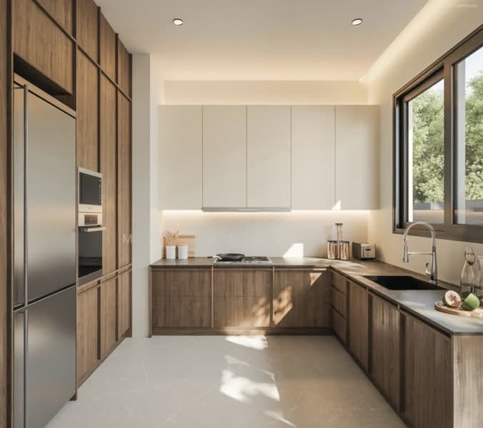 Brand New Freehold 3.5 Storey Semi-Detached near Siglap MRT, Palm Ave/ Tay Lian Teck Road/ Elliot Road, 5 Bedrooms, 6,177 sqft, Semi-Detached House For Sale, by Ms. Georgie, 500195635 - Kitchen - PropertyGuru.com.sg