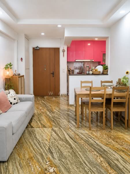 473A Fernvale Street, 473A Fernvale Street, 2 Bedrooms, 732 sqft, HDB Flat For Rent, by Wang Meifang (Fae), 500195643 - Living Room - PropertyGuru.com.sg