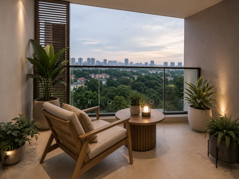 Nava Grove, 42 Pine Grove, 4 Bedrooms, 1,550 sqft, Condominium For Sale, by Eric Yeo, 500195666 - Balcony - PropertyGuru.com.sg