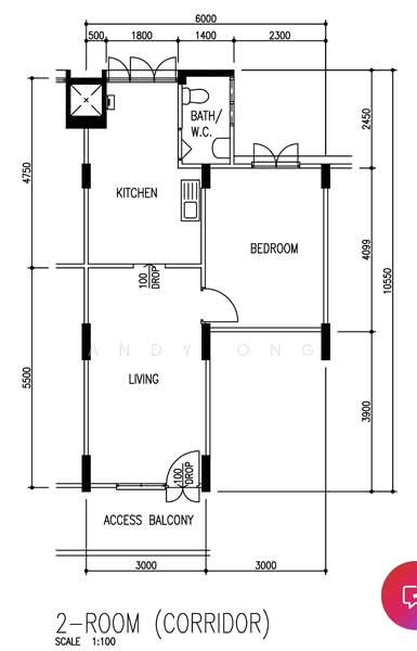 344 Clementi Avenue 5, 344 Clementi Avenue 5, 1 Bedroom, 474 sqft, HDB Flat For Sale, by Andy Ong, 500195691 - PropertyGuru.com.sg