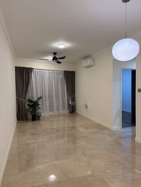 Heritage View, 8 Dover Rise, 2 Bedrooms, 969 sqft, Condominium For Rent, by CJ Wee, 500195734 - Living Room - PropertyGuru.com.sg