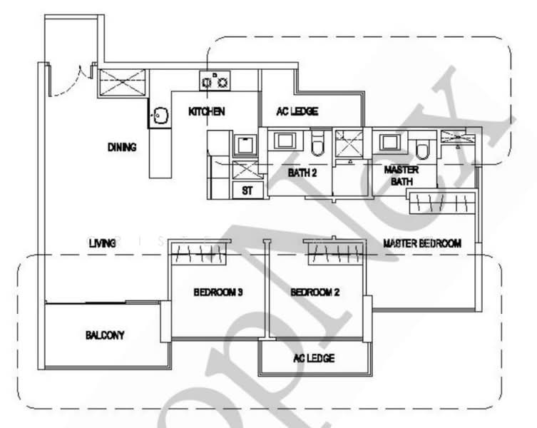 J Gateway, 2 Gateway Drive, 3 Bedrooms, 969 sqft, Condominium For Sale, by Cristel Lim 林妏珊, 500195754 - PropertyGuru.com.sg