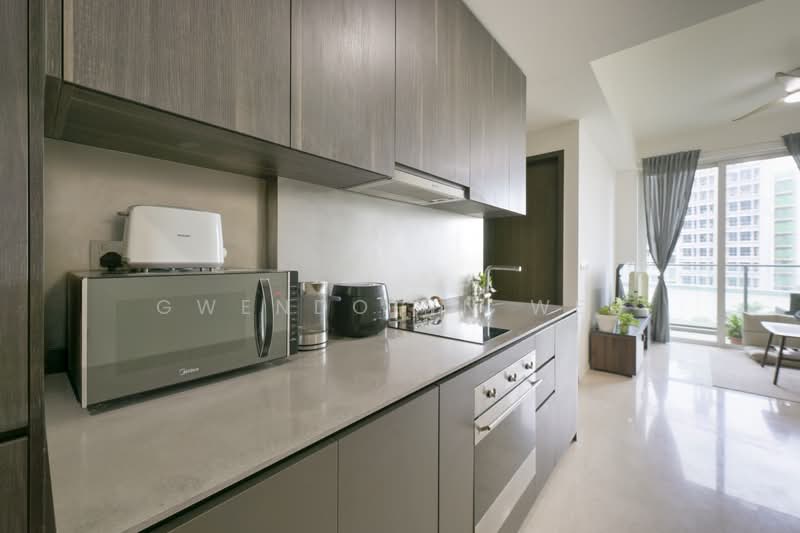 Principal Garden, 93 Prince Charles Crescent, 1 Bedroom, 495 sqft, Condominium For Rent, by Gwendolyn Wee, 500195765 - Kitchen - PropertyGuru.com.sg