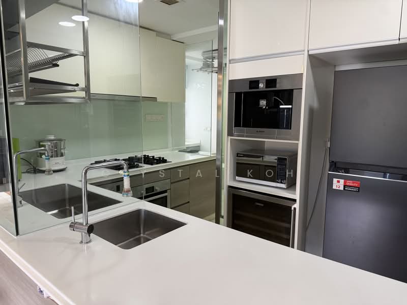 The Shore Residences, 85 Amber Road, 3 Bedrooms, 1,292 sqft, Condominium For Rent, by Crystal Koh, 500195770 - Kitchen - PropertyGuru.com.sg