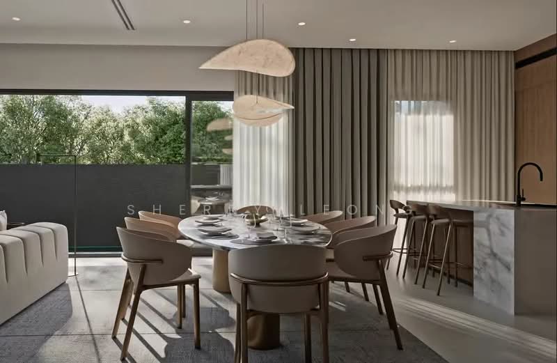 Newly Build Semi-D Located At Prime District 15 With Swimming Pool, Tay Lian Teck Road, 6 Bedrooms, 6,159 sqft, Semi-Detached House For Sale, by Sherry Leong, 500195803 - Dining Room - PropertyGuru.com.sg