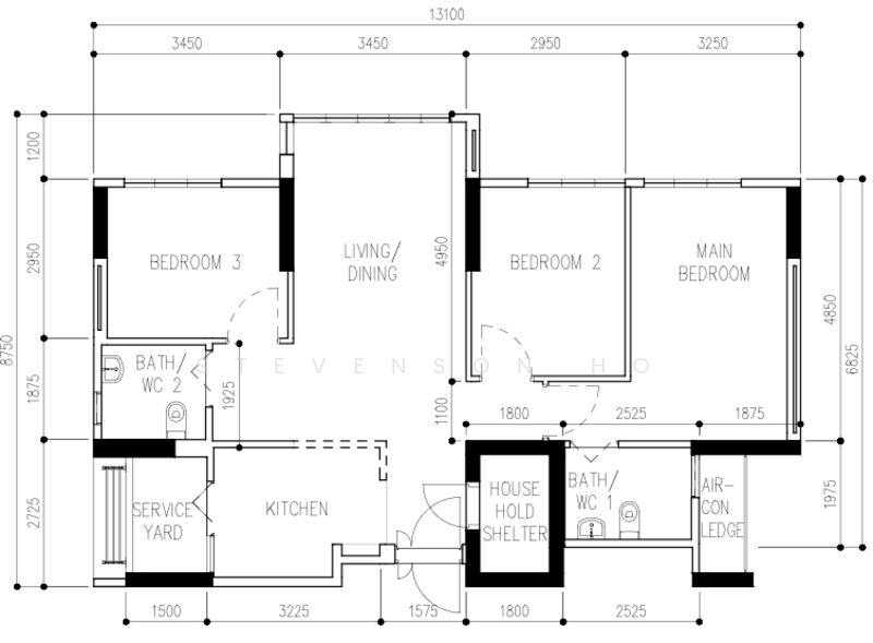 104A Bidadari Park Drive, 104A Bidadari Park Drive, 3 Bedrooms, 1,001 sqft, HDB Flat For Sale, by Stevenson Ho, 500195822 - PropertyGuru.com.sg