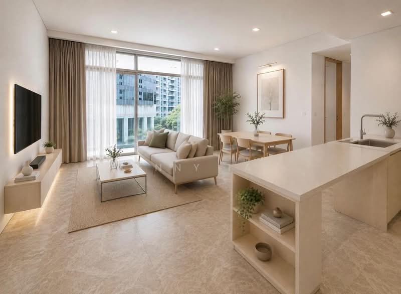 The Laurels @ Cairnhill Road, 38 Cairnhill Road, 3 Bedrooms, 1,313 sqft, Condominium For Rent, by Kenny Tay, 500195837 - Living Room - PropertyGuru.com.sg
