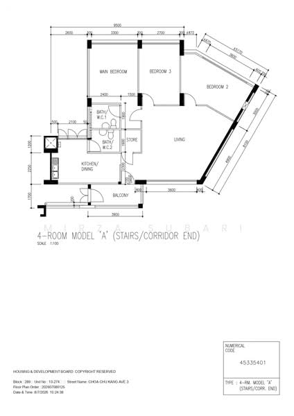289 Choa Chu Kang Avenue 3, 289 Choa Chu Kang Avenue 3, 3 Bedrooms, 1,184 sqft, HDB Flat For Sale, by Mirza Subari, 500195872 - PropertyGuru.com.sg