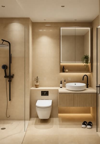 Reflections at Keppel Bay, 1 Keppel Bay View, 2 Bedrooms, 915 sqft, Condominium For Sale, by Jeen Tan, 500195917 - Bathroom - PropertyGuru.com.sg