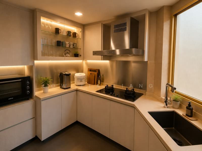 Villa Marina, 21 Jalan Sempadan, 3 Bedrooms, 1,249 sqft, Condominium For Sale, by Low Jia Liang, 500195949 - Kitchen - PropertyGuru.com.sg