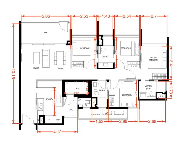 Kassia, 31 Flora Drive, 4 Bedrooms, 1,345 sqft, Condominium For Sale, by Jaryl Lin, 500195963 - PropertyGuru.com.sg