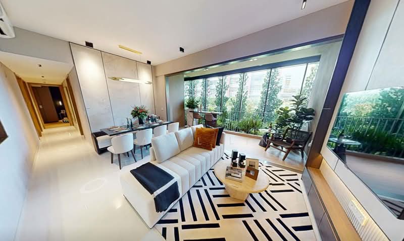 Kassia, 31 Flora Drive, 4 Bedrooms, 1,345 sqft, Condominium For Sale, by Jaryl Lin, 500195963 - Living Room - PropertyGuru.com.sg